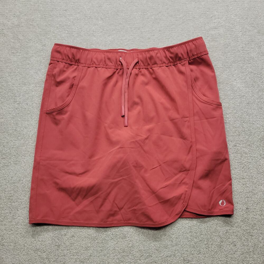 The American Outdoorsman Women's M Coral Pink Athletic Skort Skirt Drawstring